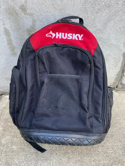 Used Husky Tool Backpack Tool Bag, View more
