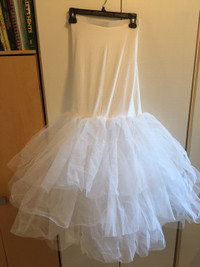 Crinoline Tulle Pettiocat under wedding dress $55 Small