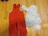 New 2T JUPA winter girl jumpsuit with nice  2T dress , $8