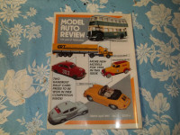 3 Model Auto Review Magazines.