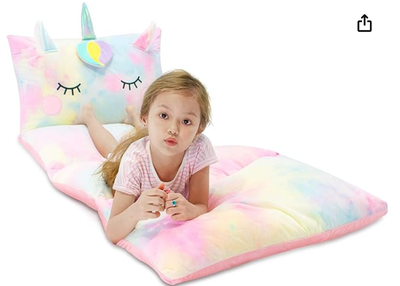 Unicorn Kids Floor Pillows Bed Seat Cover Queen Size, View more