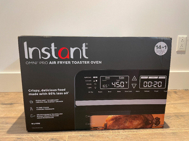 Instant Omni Pro 19 QT/18L Air Fryer Toaster Oven Combo dans Fours à micro-ondes et cuiseurs  à Laval/Rive Nord