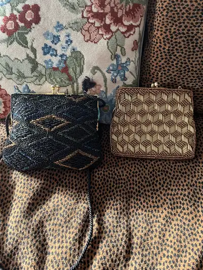 2 formal purses, $5 each, View more