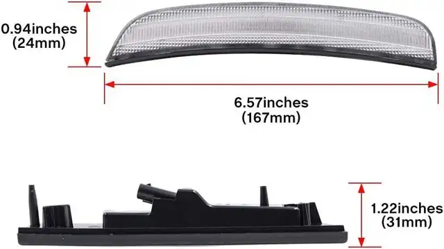 LED Side Marker Lights for Chrysler 300 2015-2019 in Motorcycle Parts & Accessories in Markham / York Region - Image 3