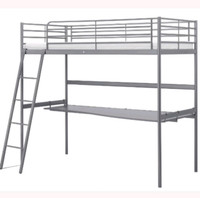 Bunk bed with table 