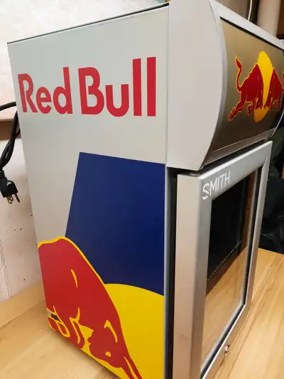 Red Bull mini fridge, View more