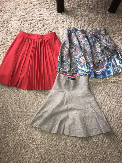 3 beautiful skirts /great condition /small/medium/firm price, View more