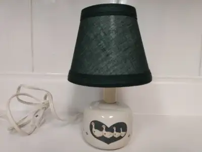 Old small table lamp for sale., View more