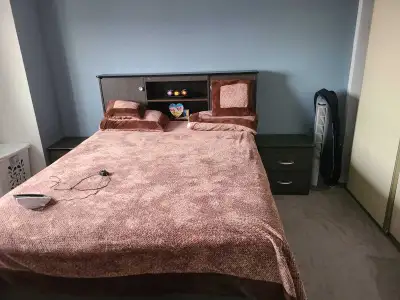 Freshly renovated, Fully furnished private room for rent from March 3 adults and 1 child is living i...