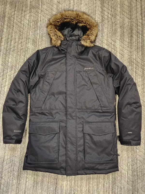 Eddie Bauer Men's Superior Down Parka (Size Tall XL) - Black in Men's in Markham / York Region - Image 2