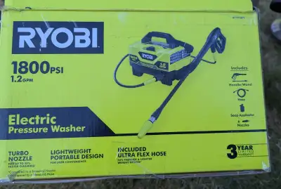 Ryobi Pressure Washer, View more