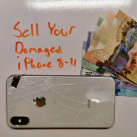 Sell your Damaged iPhones for Cash TODAY accepting iPhones 8-14
