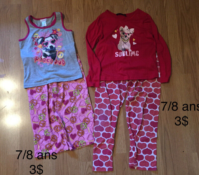 vêtements fille 7 ans dans Enfants et jeunesse  à Saint-Hyacinthe - Image 4