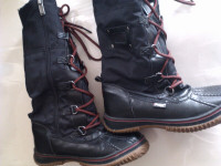 Pajar Grip Boots Winter Lace Up TALL Boot size 36 euro or 4-4.5