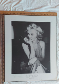 Cadres laminés Marilyn Monroe, ens. 2