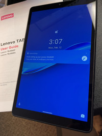 Lenovo Tablet, TB-8505F, barely used.
