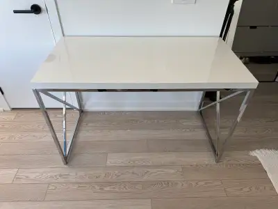 Desk Modern White Gloss Desk / Office Desk, View more