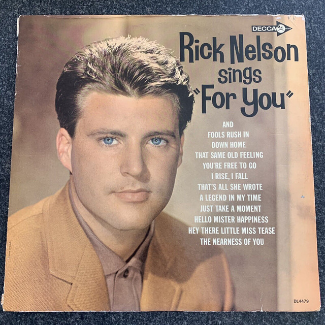 Rick Nelson Record vinyl album in Arts & Collectibles in Red Deer