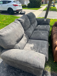 FREE 3 seater coach and love seat recliners 