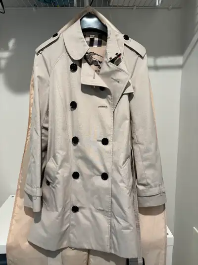 Authentic Burberry trench coat size 2, View more