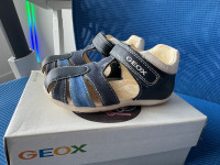 Geox - sandals- girl or boy - leather - size 7 us (23 eu )