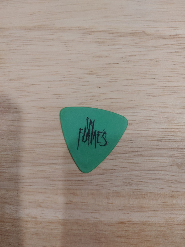 In Flames Guitar Pick in Guitars in Thunder Bay