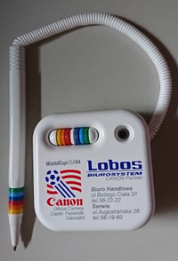 Vintage Rare World Cup USA 94 Lobos BIUROSYSTEM Canon Partner