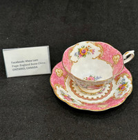 Avon shaped tea cup Royal Albert Lady Carlyle 