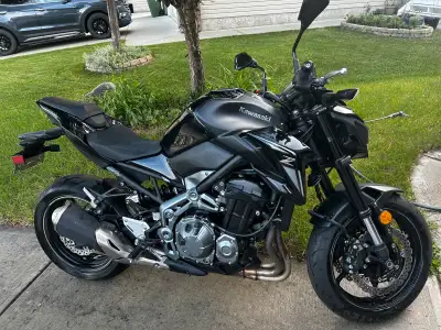 Black in colour. Like new condition - low mileage 855km New battery, runs perfectly.