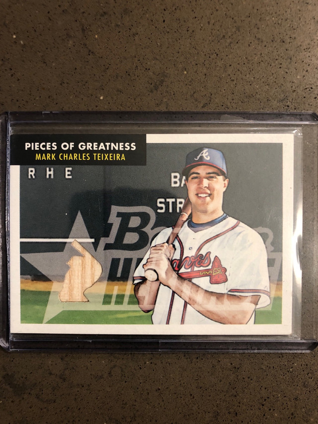 Mark Teixeira Pieces of Greatness Card in Arts & Collectibles in Markham / York Region