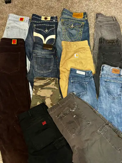 baggy jeans, carhartt overalls, View more