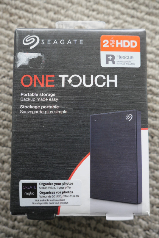 Seagate 2 TB Hard Drive, New, Never Used in System Components in Chilliwack