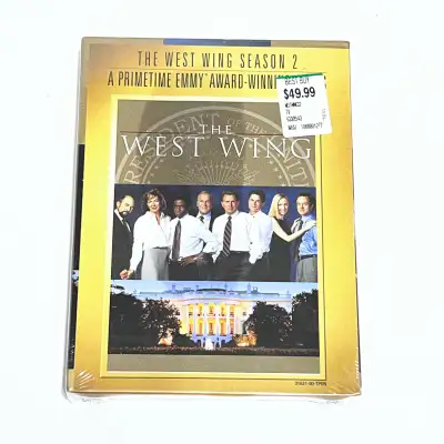 West Wing Season 2 DVD new old stock factory sealed , View more