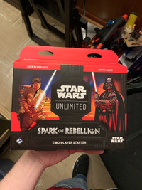 Star Wars unlimited Spark of Rebellion starter decks