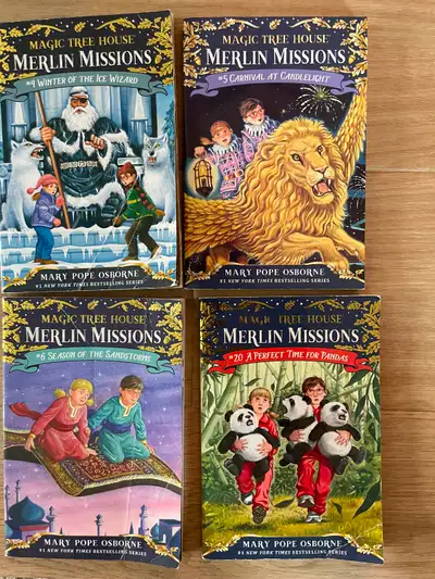 Magic Tree House Books - Merlin Missions Series, View more