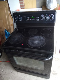 GE glass top Stove.  $120Firm