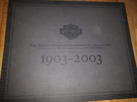 Harley Davidson cornerstone 100 years collection.