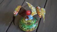 TIN TOY - WEST GERMAN BUTTERFLY CAROUSEL