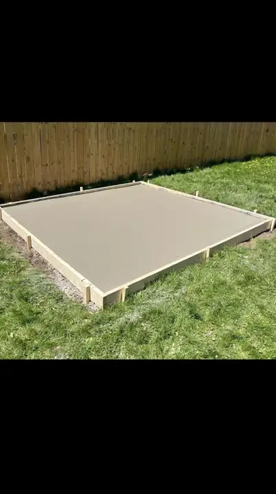 Concrete Contractor (Shed Pads/Backyard extensions), View more