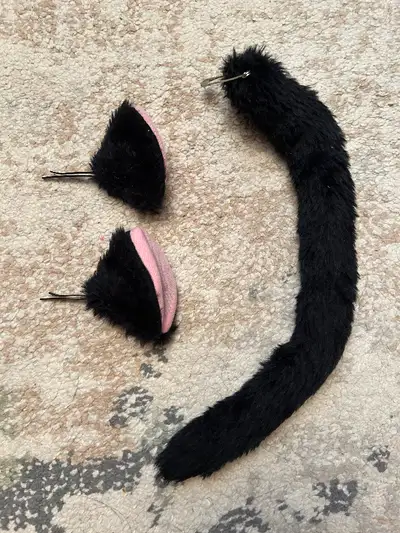 Cat Ears and Tail Cosplay Set, View more