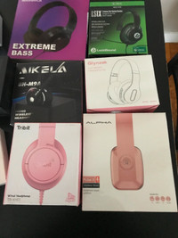 New Headphones & Headsets (Wired and Wireless)