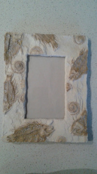FISH FOSSIL THEMED FRAME