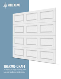 9x8 T12 Steel Craft Insulated Overhead Door
