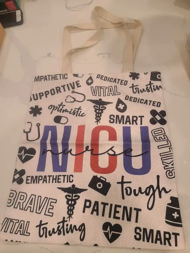 NICU Nurse Tote Bag