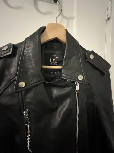 Zara Leather Jacket, View more
