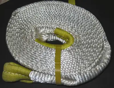 Brand new, never used all-nylon recovery strap, 13,500lb lifting capacity (27,000lb breaking strengt...