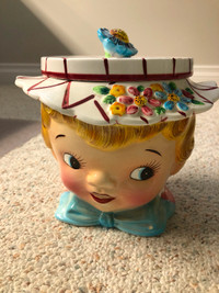 Lefton Miss Daisy cookie jar