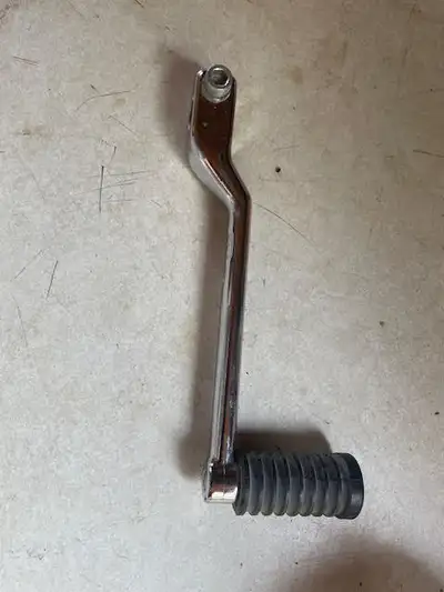 Have a Chrome Toe/ Heel Shift Lever for a Harley Davidson Touring motorcycle with mounting hardware....