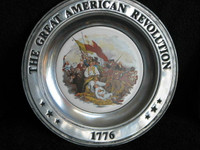 Battle of Bunker Hill, Pewter Collector Plate