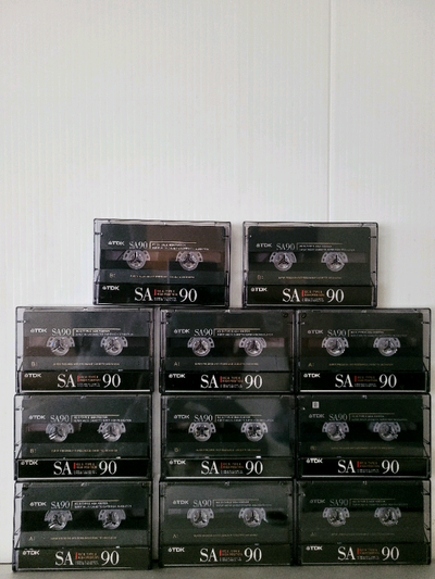 11X TDK SA-90 Type ll Super Avilyn Audio Cassettes-USED $5 Each, View more